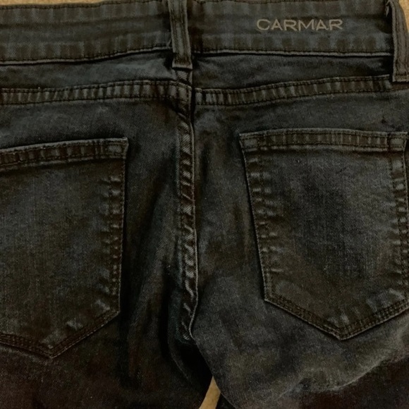 LF Carmar Black Skinny Jeans 24 - Picture 7 of 7